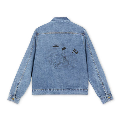 High Tides + Good Vibes Signature Surf Denim Jacket